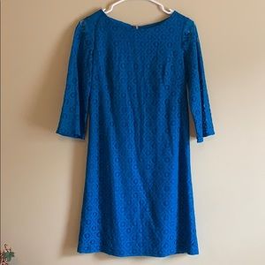 Nine West Blue Lace Dress